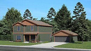 Premier Single Family Two-Story / Tucker Exterior 103021