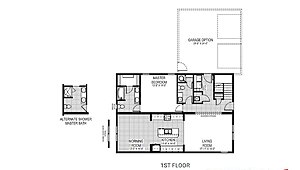 Premier Single Family Two-Story / Townes Layout 103016