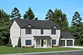 Premier Single Family Two-Story / Truman Exterior 103015