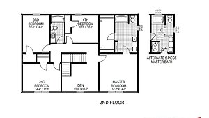 Premier Single Family Two-Story / Truman Layout 103014