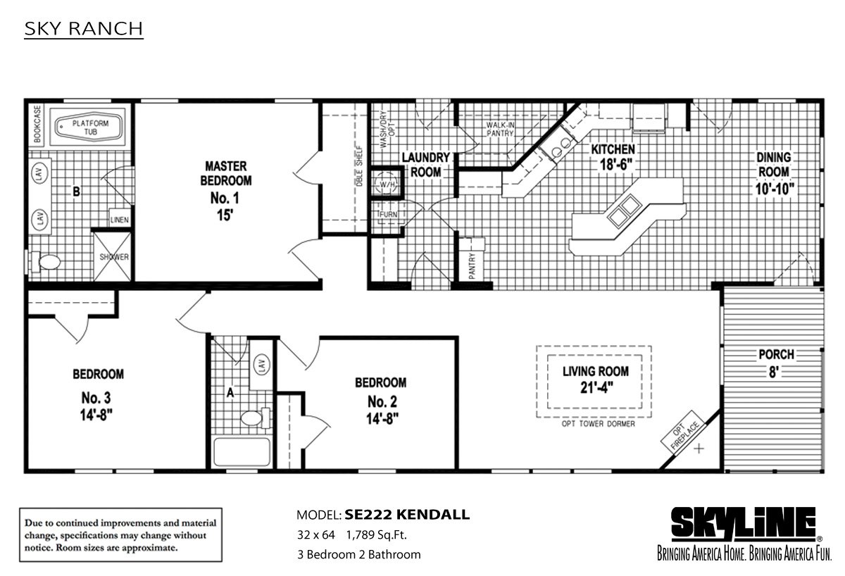 Sky Ranch / SE222 Kendall by Skyline Homes