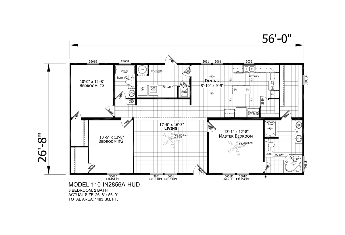 Innovation IN2856A HUD By Champion Home Builders Thomas Outlet Homes