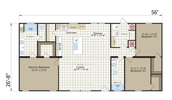 Titan Extreme / The Everglade TE2856N Layout 64119