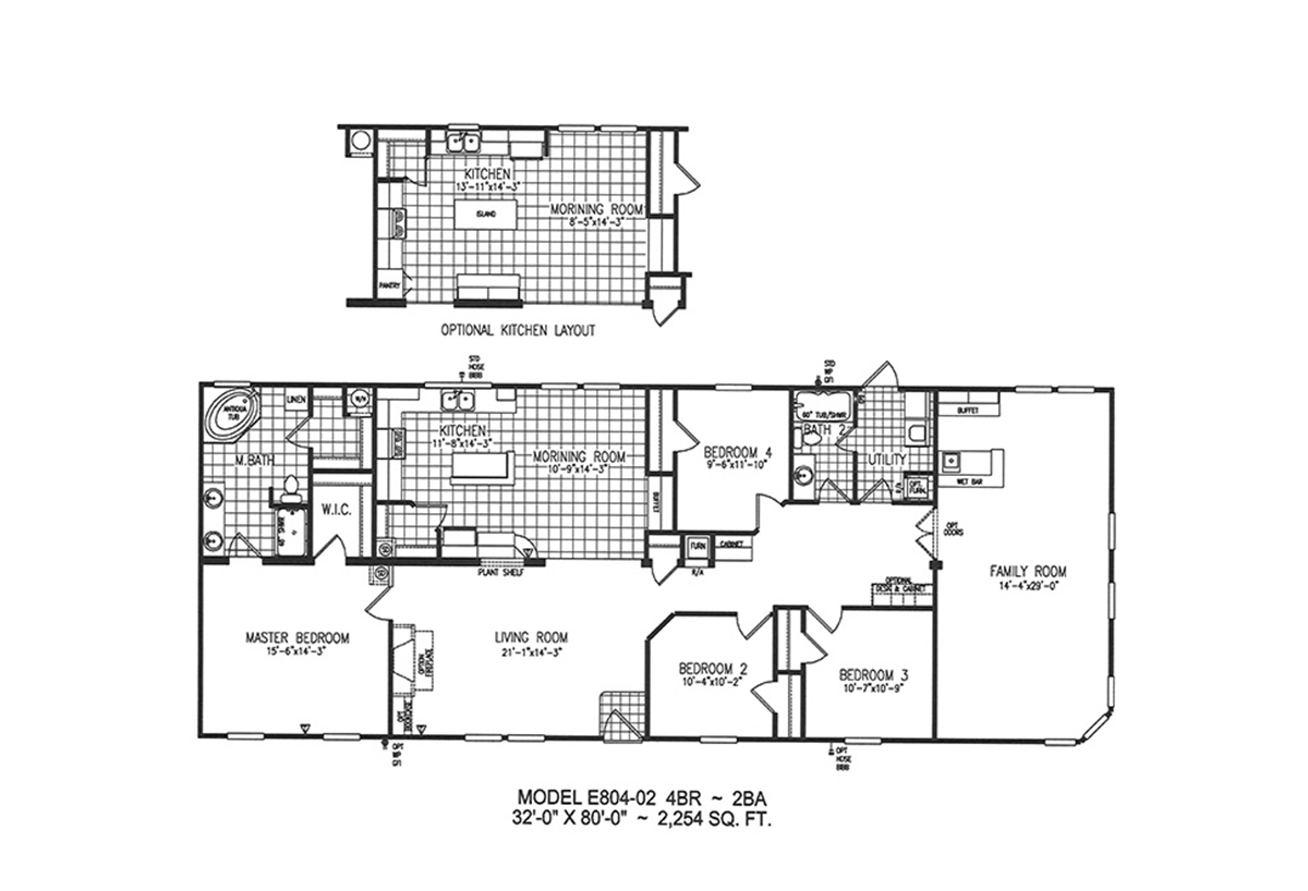 Timberline Elite E80402 by Destiny Homes Normandy