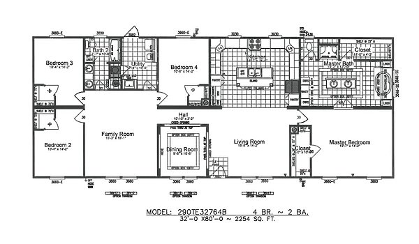 Timberline Elite / TE32764B Layout 39154