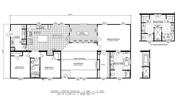 Timberline Elite / The Timberview TE32663E Layout 59905