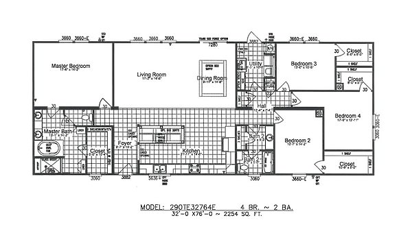 Timberline Elite / TE32764E Layout 59907