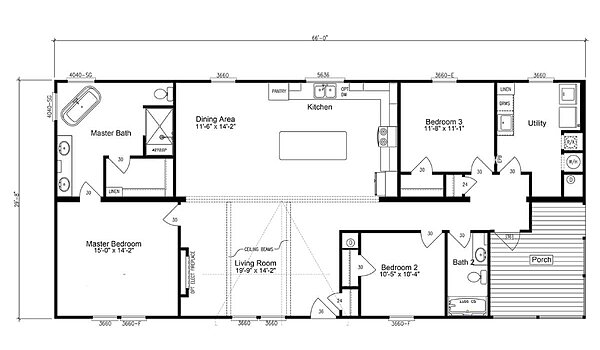Gulf Series 32663A by Cavco Moultrie - Cavco Home Centers