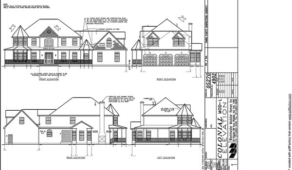 Colonial / Custom Colonial I Layout 26967