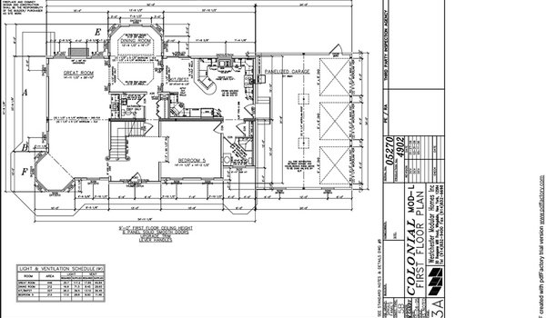 Colonial / Custom Colonial I Layout 26968