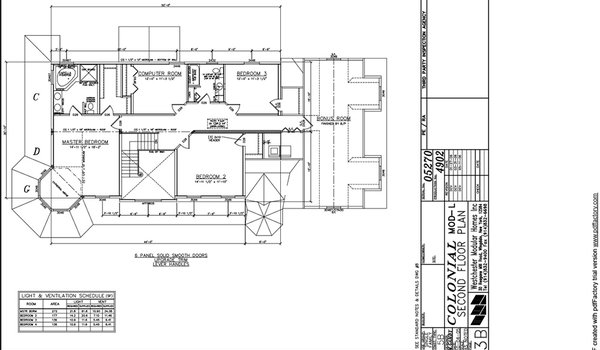 Colonial / Custom Colonial I Layout 26969