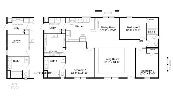 Solitaire Doublewide / ST28523A Layout 87279