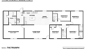 TRU Multi Section / Triumph Lot #10 - 5BED/3BATH - Only $109,995 Layout 35276