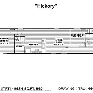 Origin Series / Hickory TRT14663H Layout 116948
