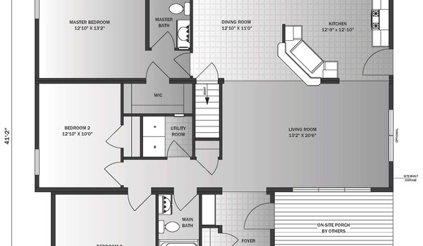 Ranch / Mayfield Layout 6976