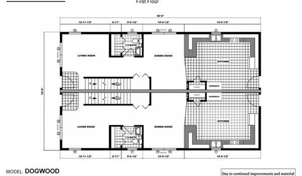 Multi-Family / The Dogwood Layout 26916