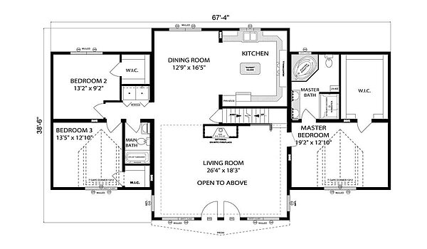 Cabin/Chalet / Lake Alice Layout 101940