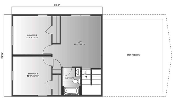 Cabin/Chalet / Lake George Layout 101946