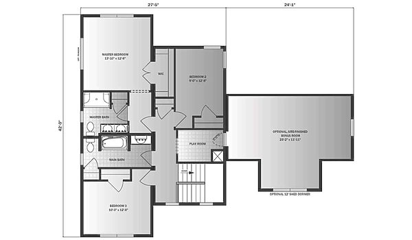 Two-Story / Poplar Hall Layout 101986