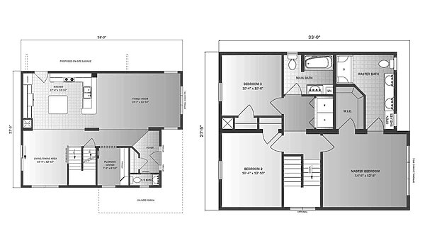 Two-Story / Aspendale II Layout 102000