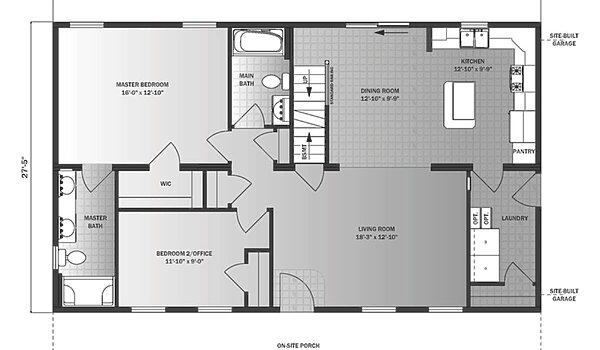 Cape Cod / Cape Bayshore II Layout 102049