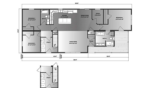 Ranch / Coral Gables Layout 102134