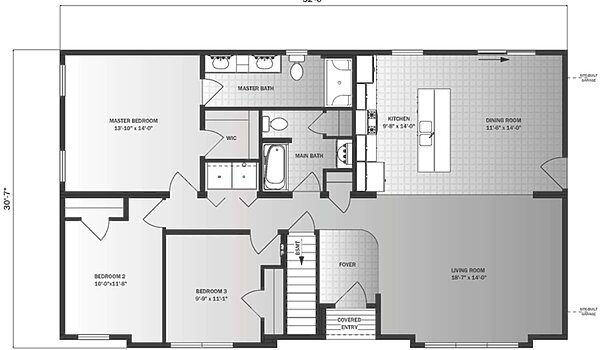 Ranch / Salisbury I Layout 102150