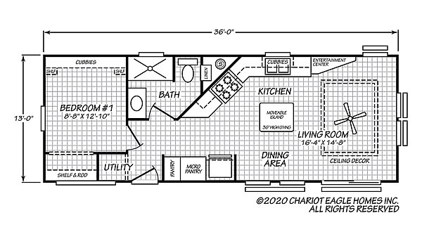 Lake Charles / LH13361B Layout 57674