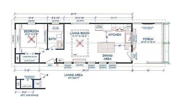 Lake Charles / LH13381B Layout 57679