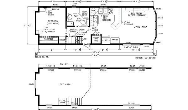 Eagle / EG12361Q wLoft Layout 57687