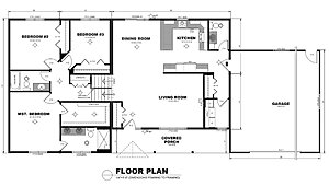 Split Level / St. Anthony 3SL2830 Layout 64085