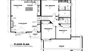 Split Level / Heartwood 3SL2826 Layout 64087