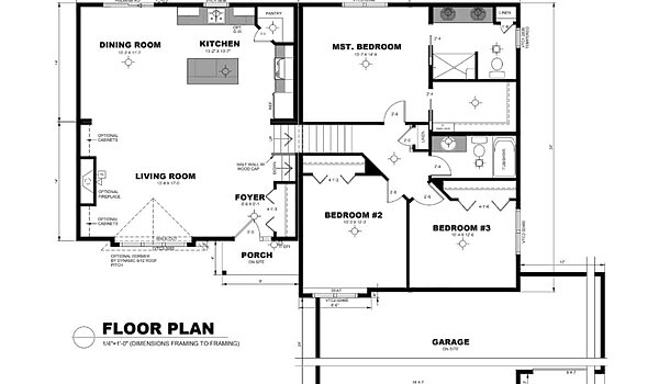 Split Level / Heartwood 3SL2826 Layout 64087