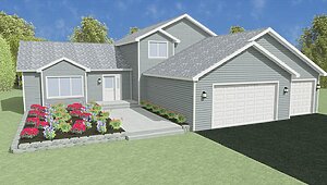 Split Level / Heartwood 3SL2826 Exterior 64088
