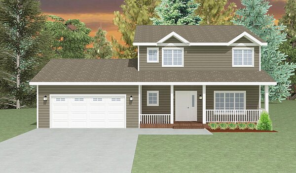 Two Story / Wentworth 3TS2828 Exterior 64091