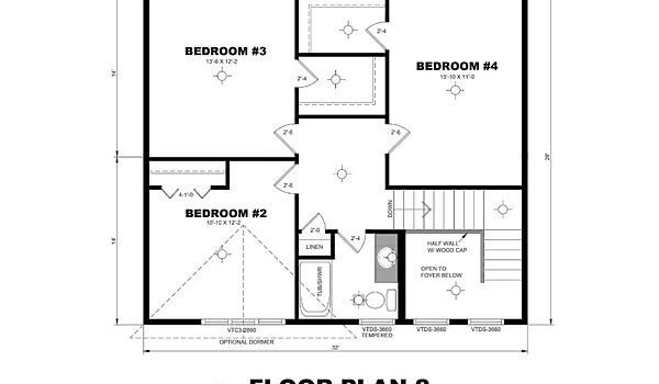 Two Story / Belle Taine 3TS2832 Layout 64099
