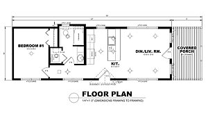 Cabins / The Wolfe 1RM1450 Layout 64101