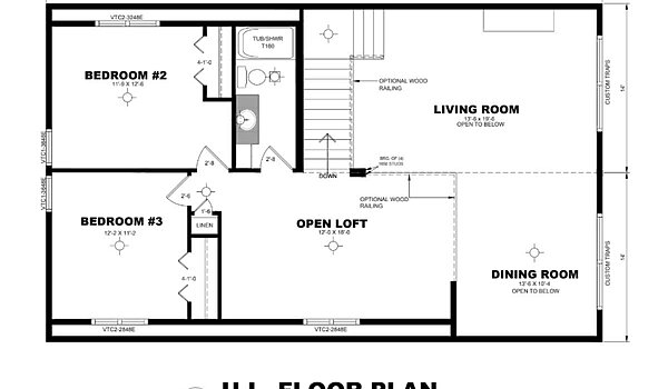 Chalet / Hartford 2CH2846 Layout 64105