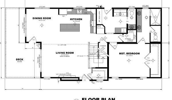 Chalet / Ottertail 3TSCH2848 Layout 64113