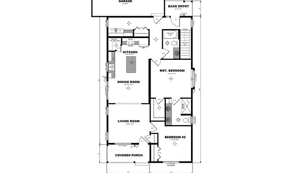 Cottages / River's Bend RM2848 Layout 113026