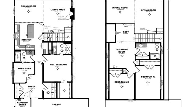 Cottages / Ridgeview 4CH2848 Layout 113028