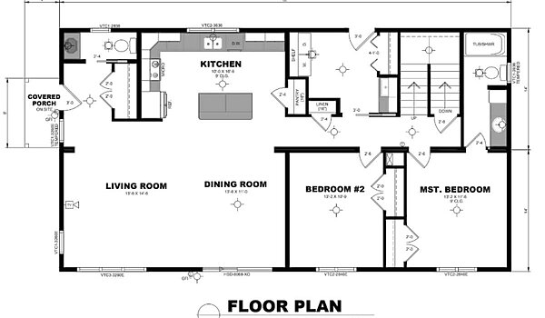 Two Story / Bellevue 4TS2852 Layout 113041