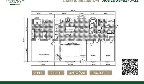 Classic Series DW / Ace 1008-62-3-32 Layout 7828