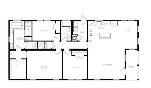 Prefab Cottage Series / Fernwood Layout 16714