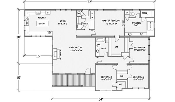 Prefab Series / Jasmine I 5129-76-4-47 Layout 53542