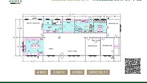 Classic Series DW / Woodland 5071-84-4-32 Layout 53553