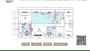Classic Series DW / The Riverview 5036-72-4-32 4BR Layout 102063