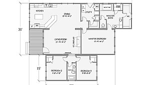 Prefab Series / Azalea I 5078-64-3-47 V2 Layout 114712
