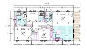 Prefab Cottage Series / 5103-64-3-30 Layout 121595