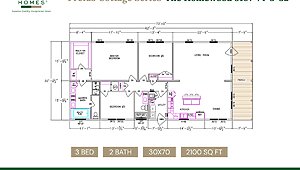 Prefab Cottage Series / Homewood 5107-74-3-32 Layout 130377